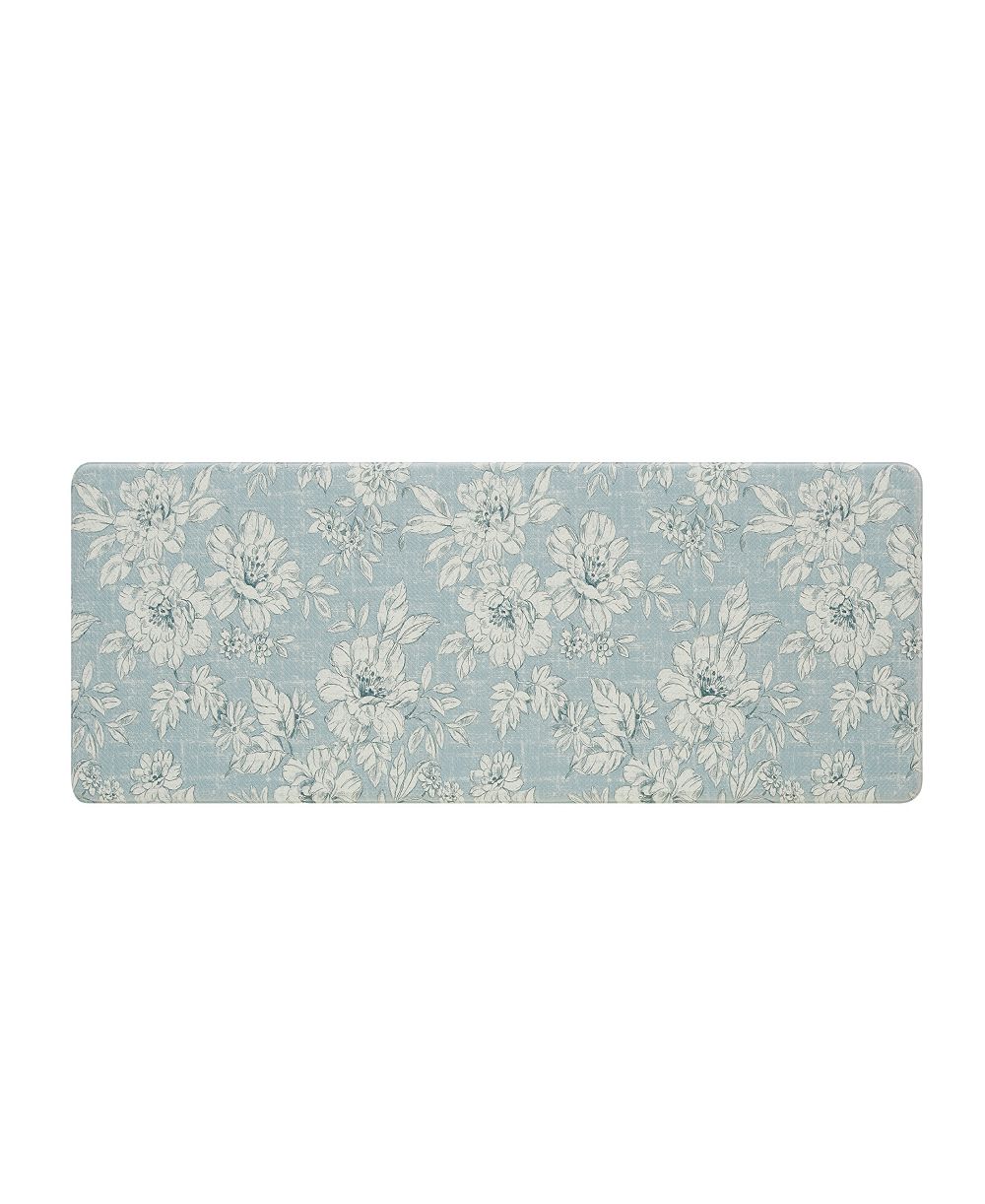 Коврик для ванной Laura Ashley Iris, 17.5" X 60"