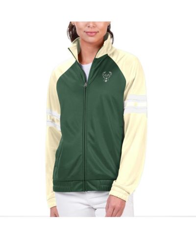 Женская спортивная куртка G-III 4Her by Carl Banks Milwaukee Bucks с пайетками, на молнии