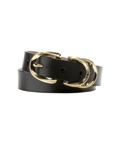 Cole Haan Женский кожаный ремень Sculptured Harness Buckle
