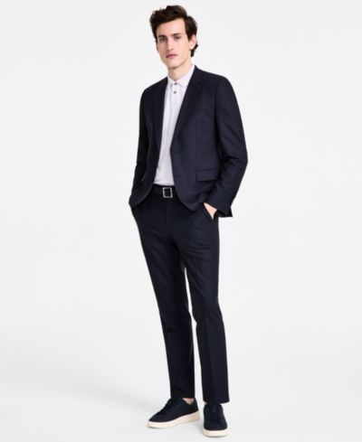 HUGO by Hugo Boss Мужской костюм из смесовой шерсти Modern-Fit