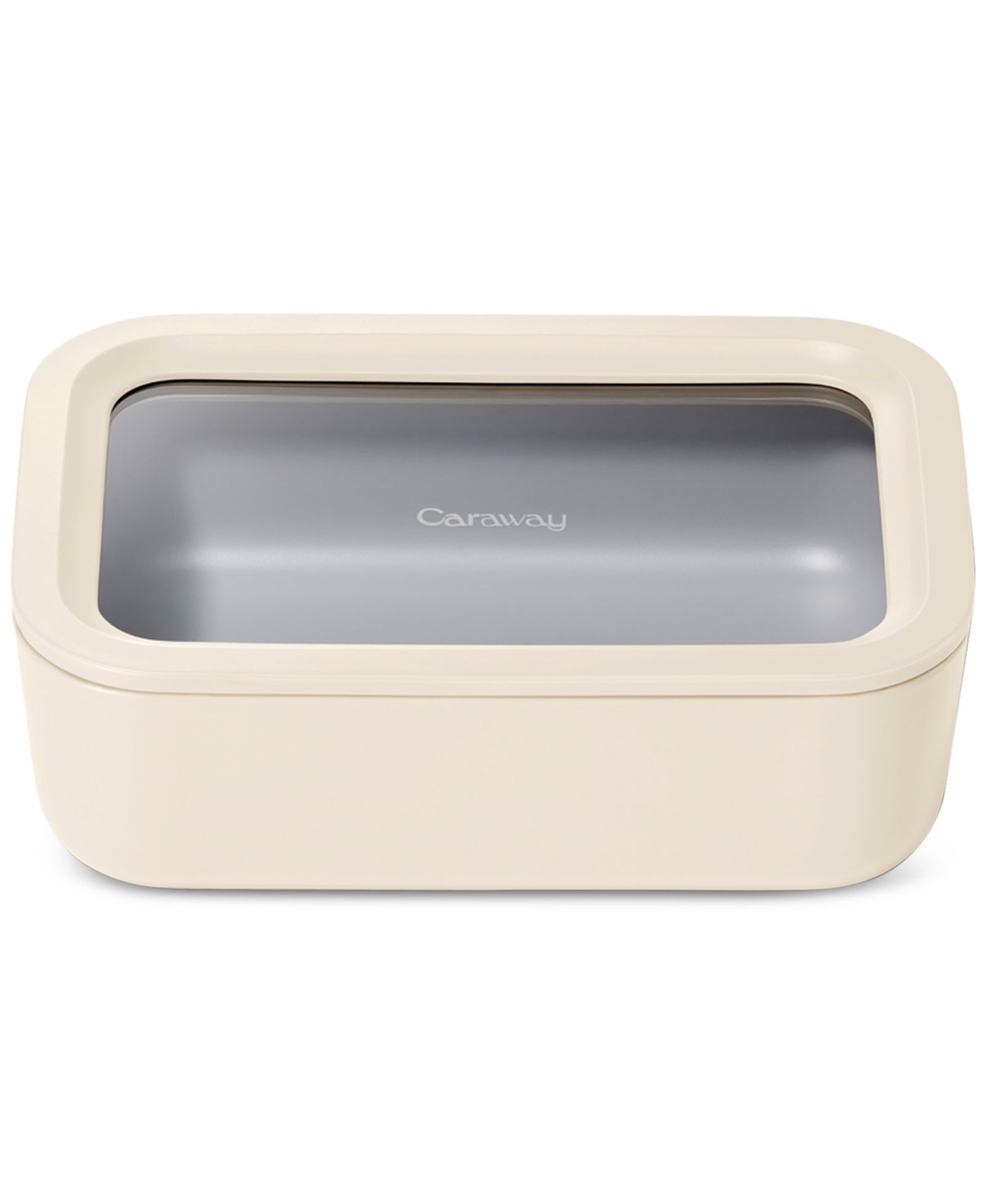 Caraway 6.6 Cup Glass Food Container Rectangular Shape with Lid