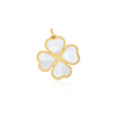 Подвеска The Lovery Mother of Pearl Lucky Clover 13 mm