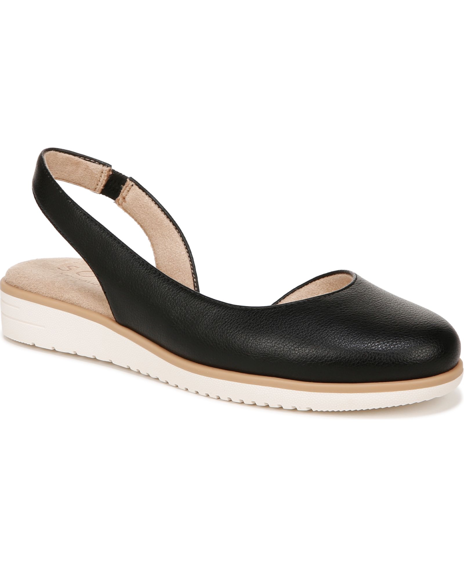SOUL Naturalizer Women's Idea-Dorsay Slingback Flats