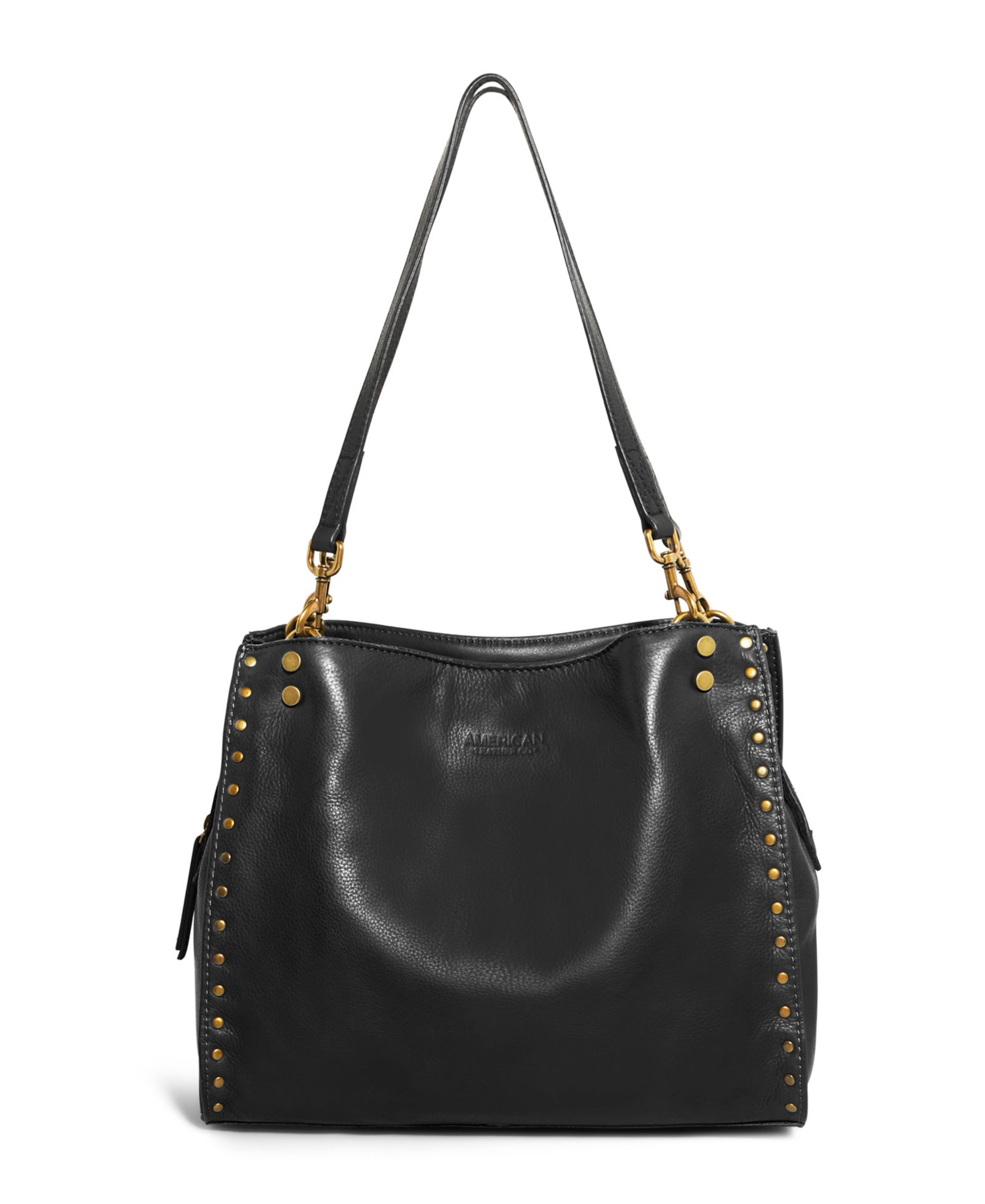Lenox Studded Triple Entry Satchel