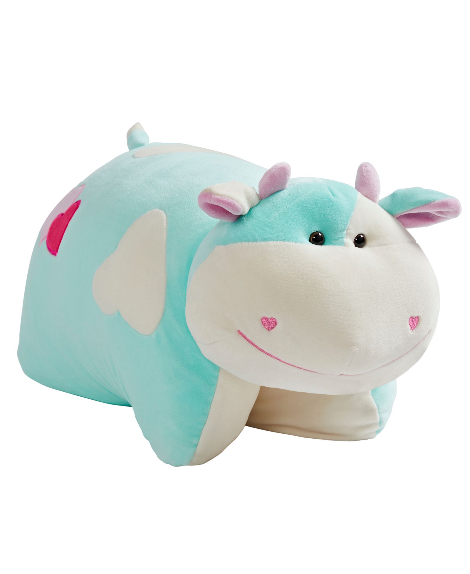 Carly Cow Pillow Pet мягкая игрушка-подушка Puff