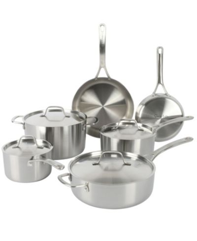 Sur La Table Pine and Pike 10-piece Stainless Steel Cookware Set