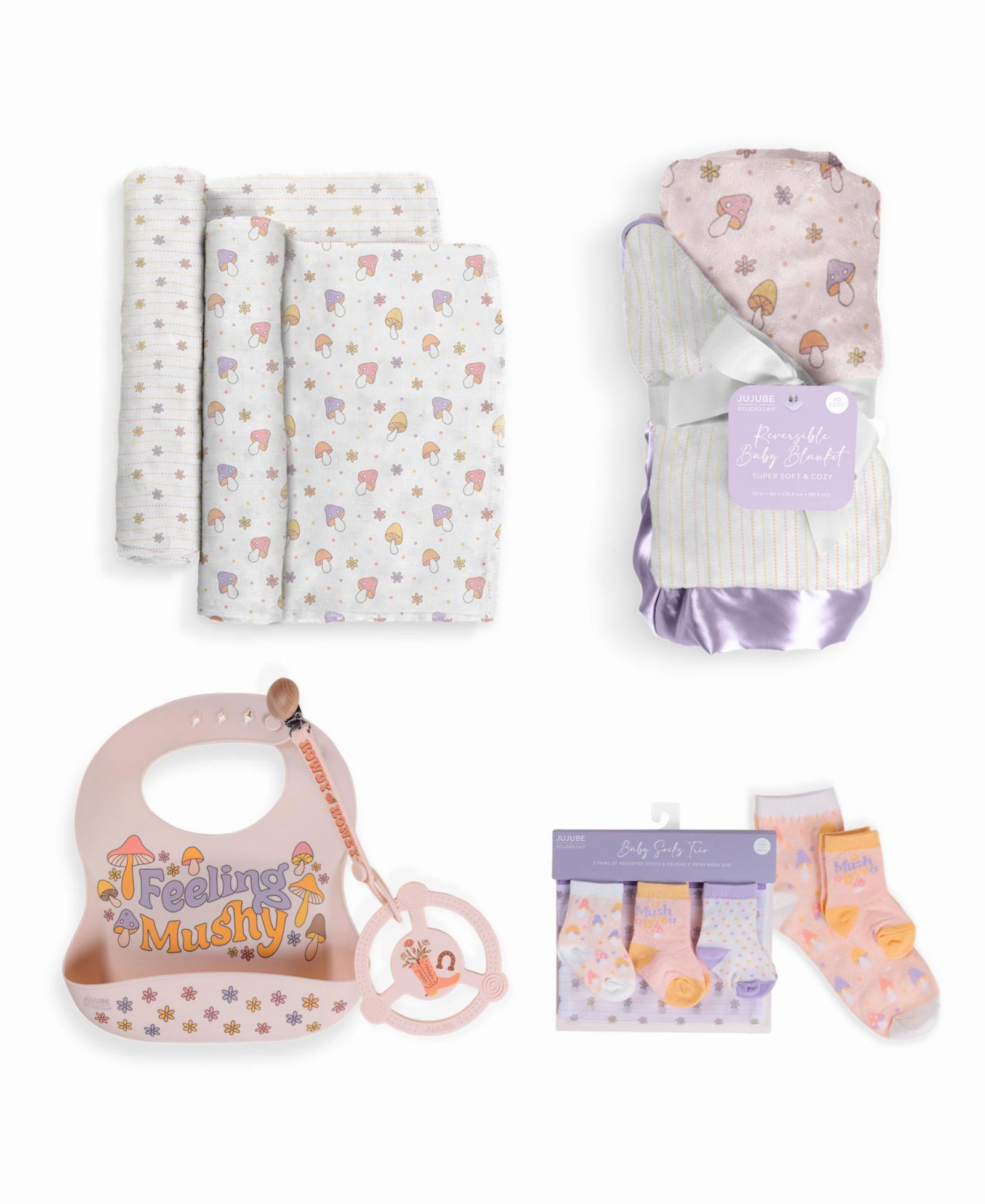 Детский набор JuJuBe Everyday Essentials Mushy Love