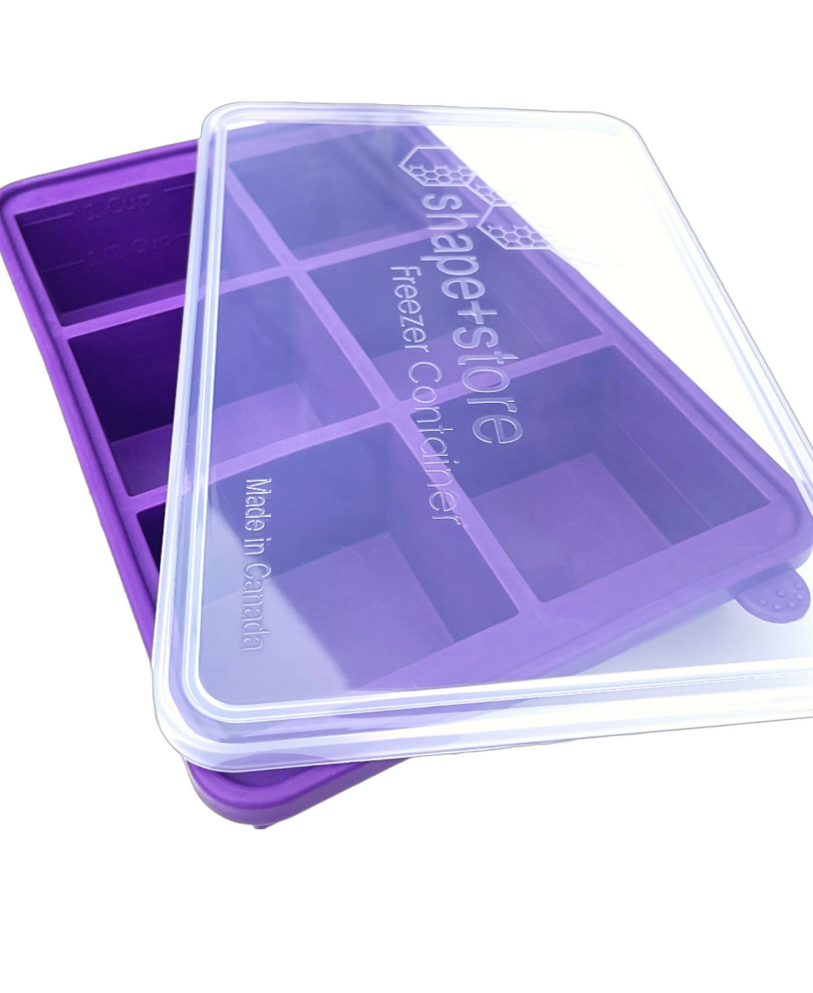 The Soup Master 6 cup soup freezer container