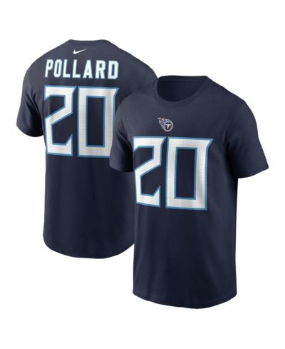 Мужская футболка Nike Tony Pollard Tennessee Titans, темно-синяя