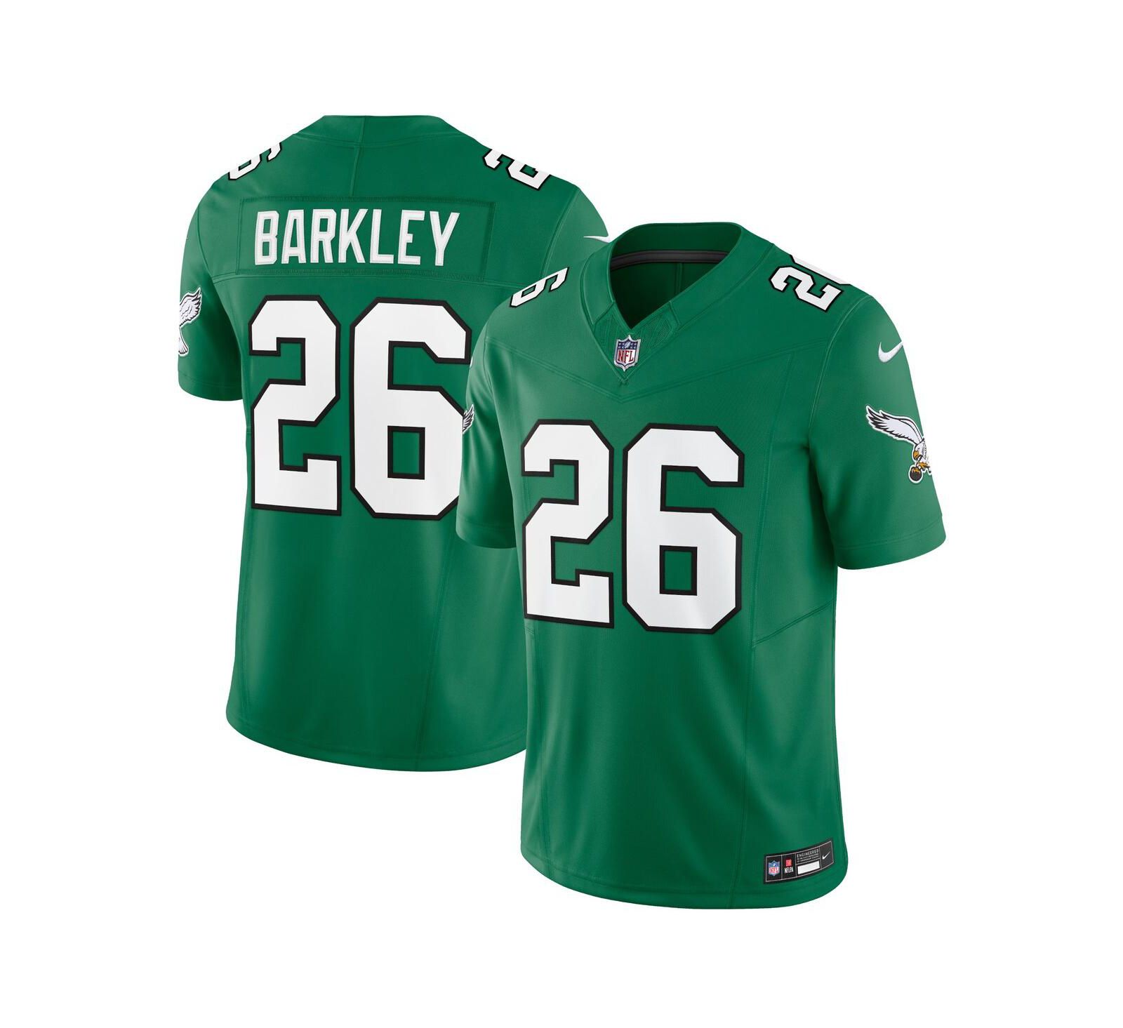 Nike Мужская джерси Nike Saquon Barkley Philadelphia Eagles Alternate Vapor F.U.S.E. Limited