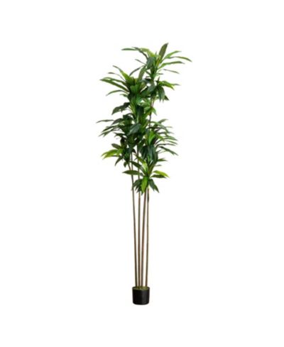 Nearly Natural искусственное дерево Dracaena длиной 8ft с реалистичными листьями
