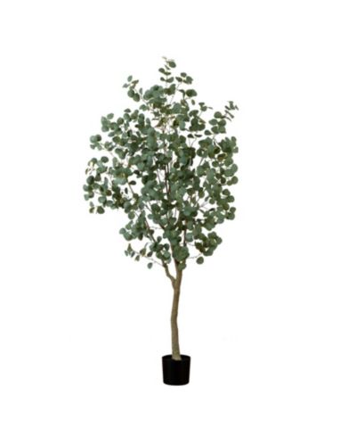 Nearly Natural 7ft. Artificial Greco Eucalyptus Tree