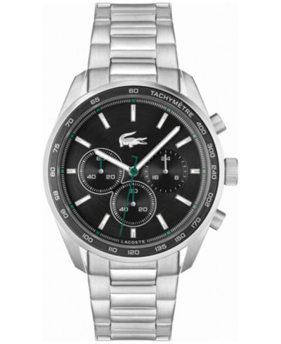 Мужские наручные часы Lacoste Chronograph Boston Stainless Steel 44mm