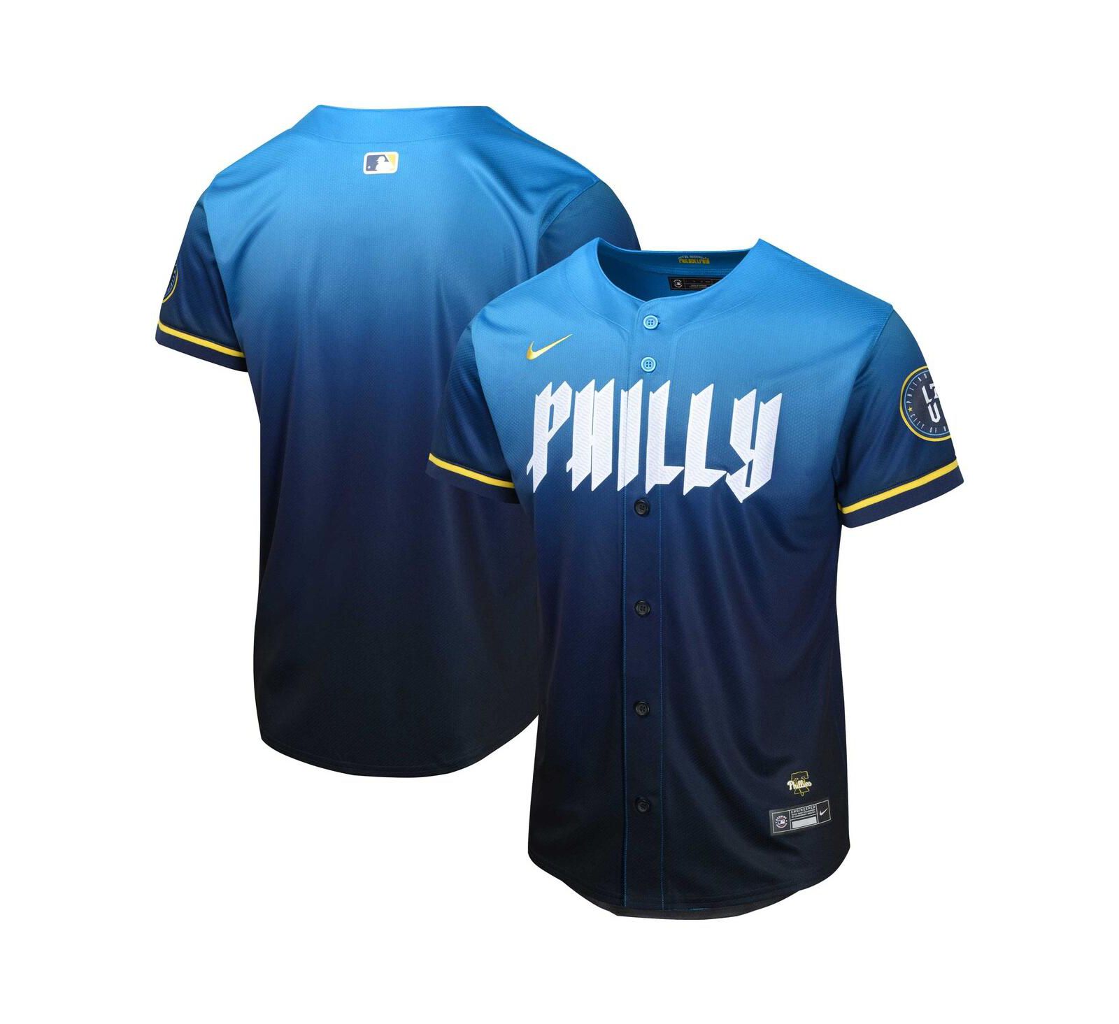 Детская джерси Nike Blue Philadelphia Phillies 2024 City Connect Limited