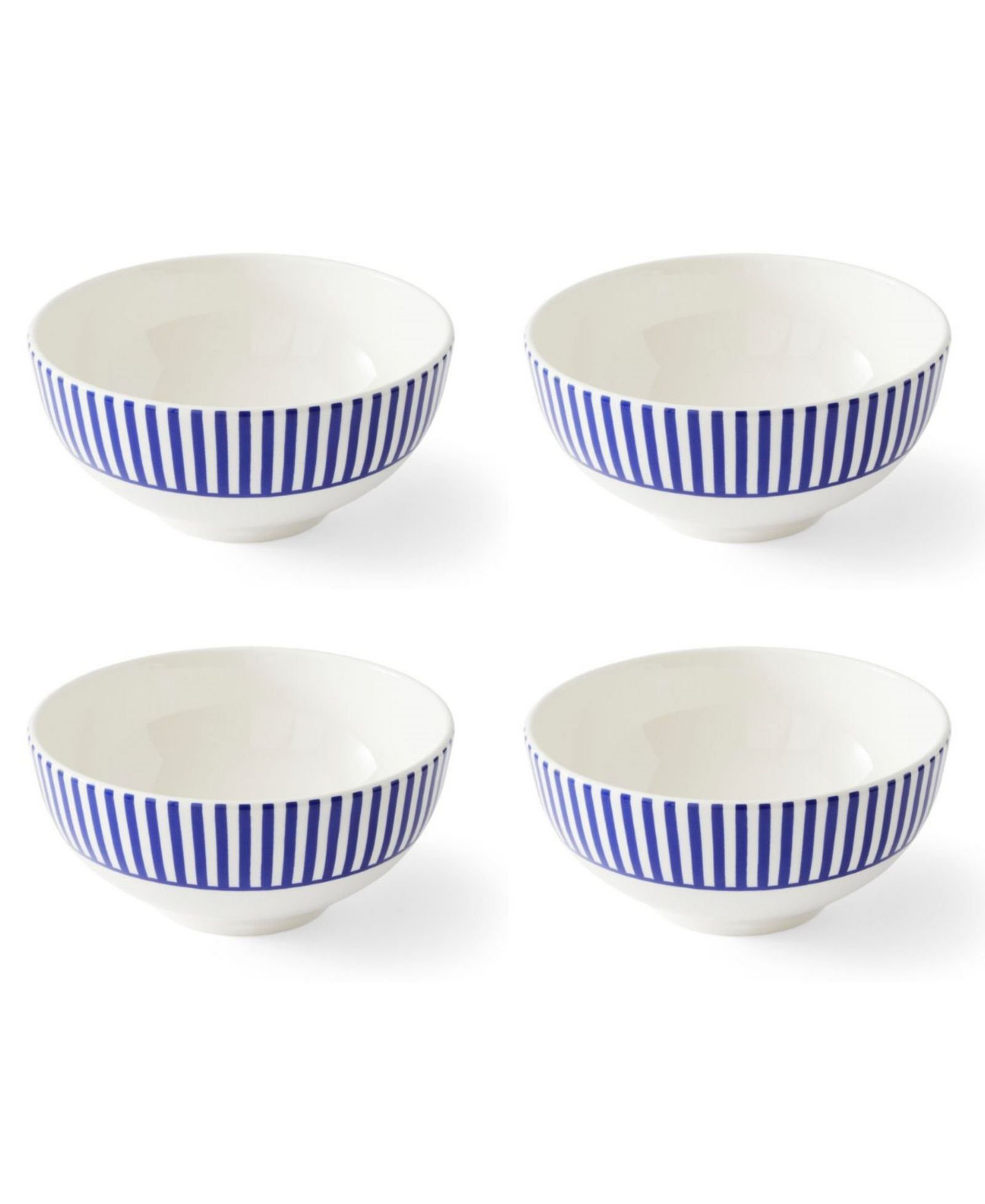 Набор рисовых чаш Spode Blue Italian Steccato, 4 шт