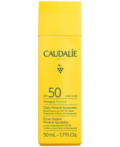Caudalie Vinosun Protect Daily Mineral Sunscreen SPF 50, 1.7 oz.