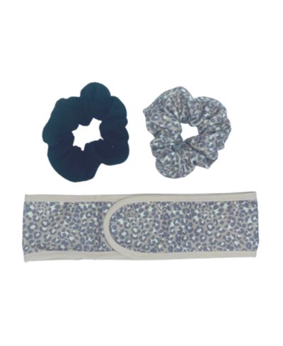 Women s Microfiber Headband + Scrunchie Set - Jaguar