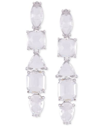 GUESS Серьги-подвески с кристаллами Mixed Cut Crystal