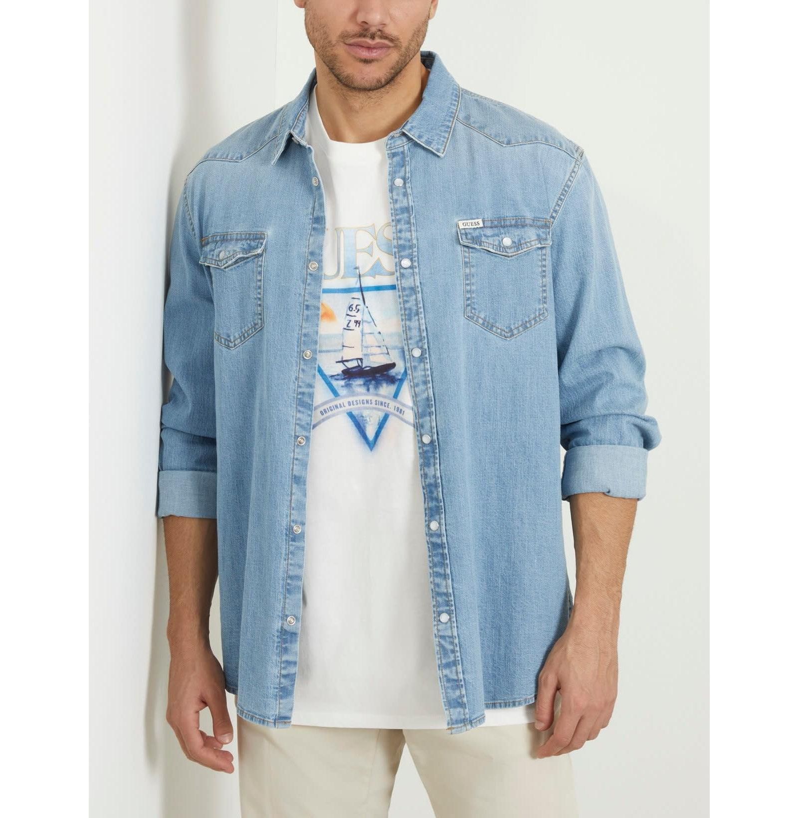 Мужская рубашка GUESS Truckee