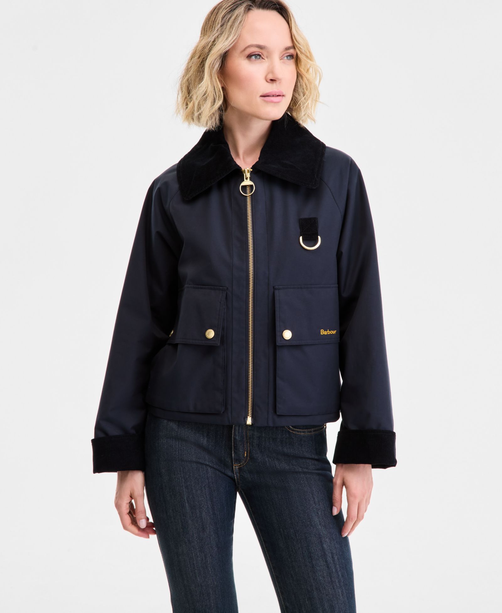 Женская утилитарная куртка Barbour Nora с объемным воротником