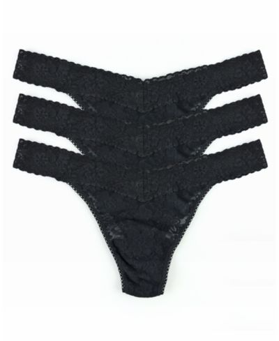 Трусики Hanky Panky Women's Daily Lace Original Rise, 3 шт.