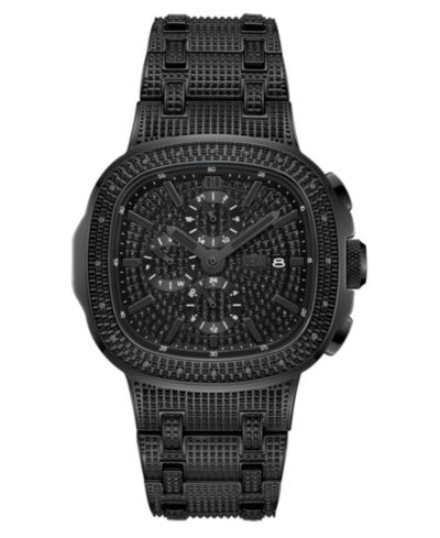 Мужские часы JBW Heist Multifunction, черная сталь, 45mm