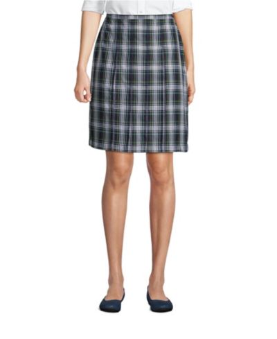 White/evergreen plaid