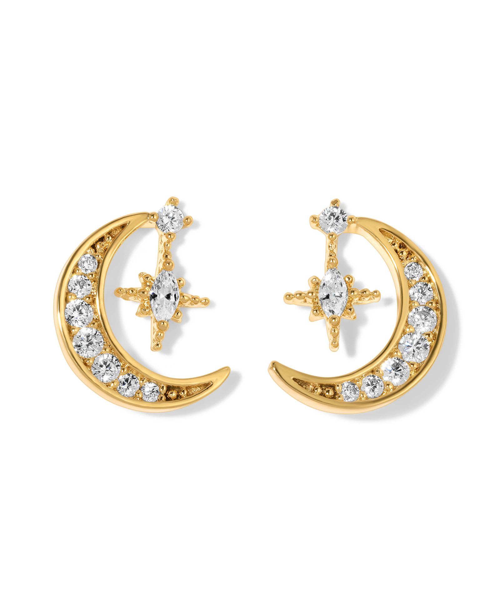 Серьги Girls Crew Crystal Stargazer Moon для девочек