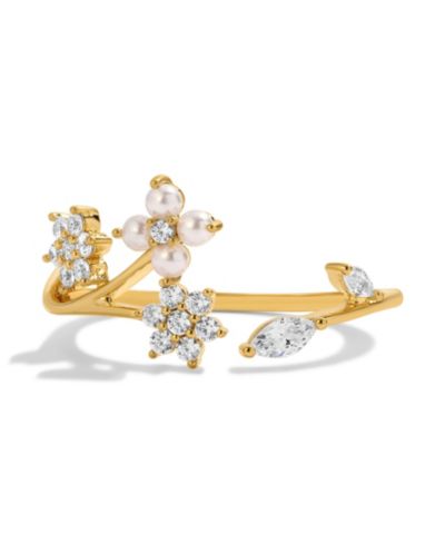 Регулируемое кольцо Girls Crew Crystal Wispy