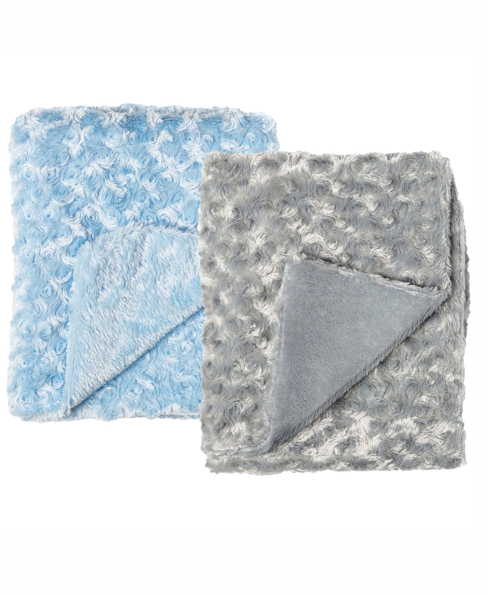 Детское одеяло Tendertyme Baby Boys Curly Plush 2-Pack