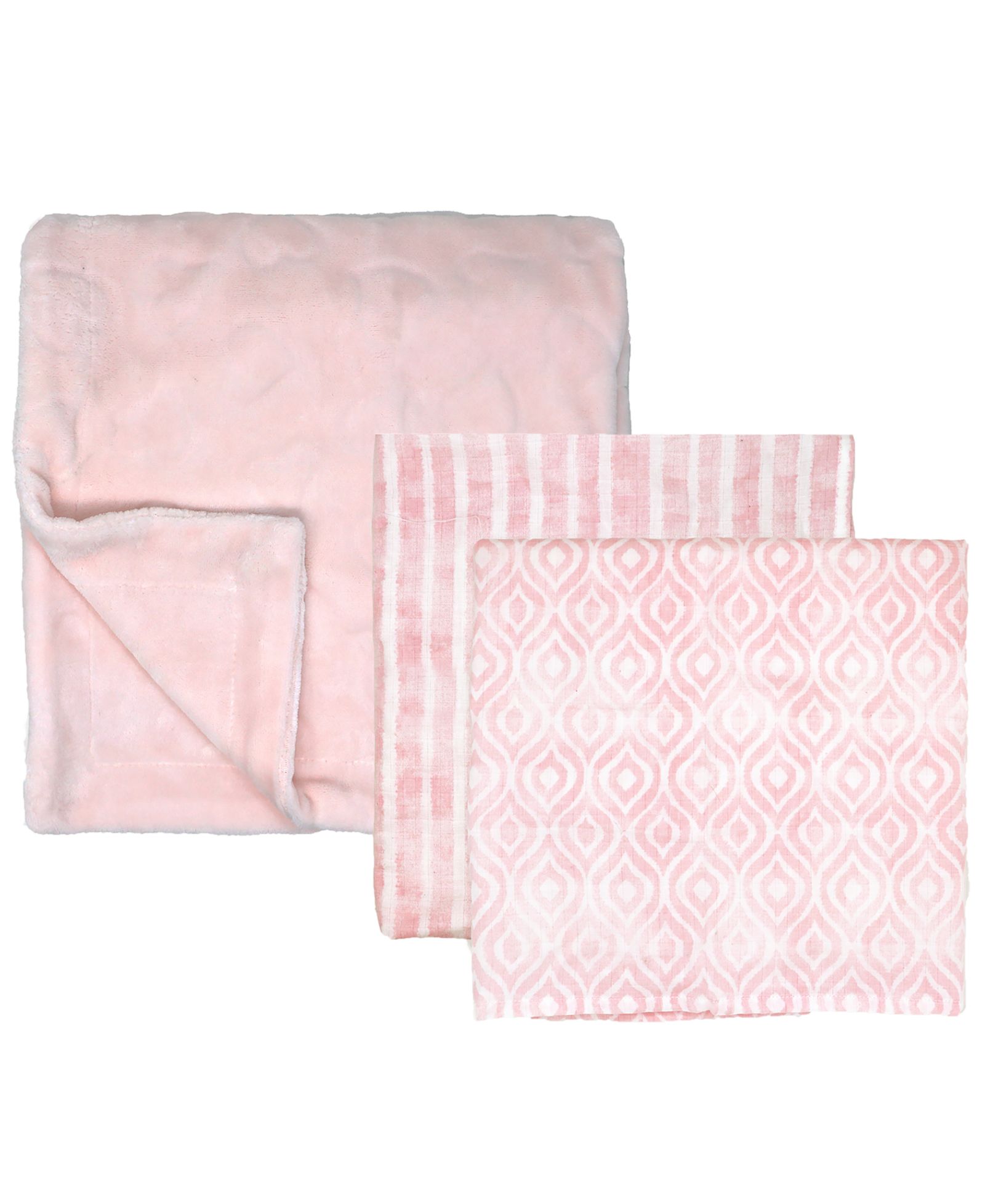 Детский набор роскошных плюшевых одеял Amor Bebe 3 Piece