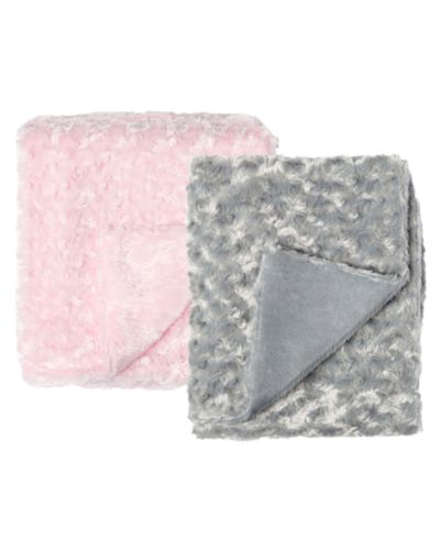 Детские плюшевые одеяла Tendertyme Curly, комплект из 2 шт.