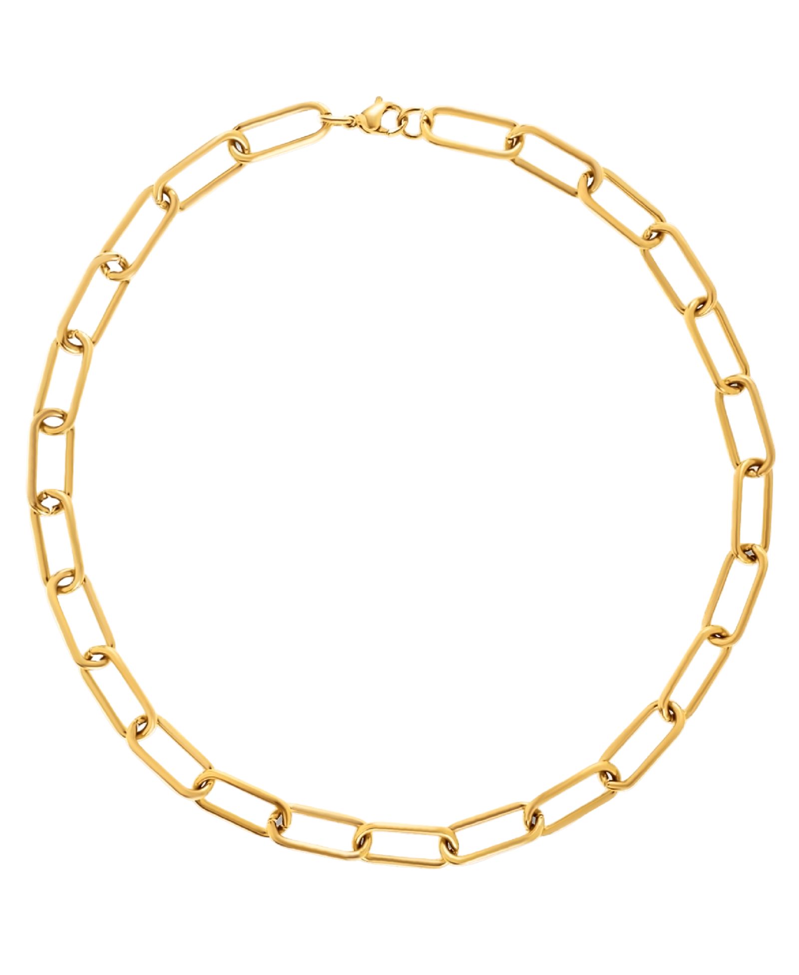ожерелье Ellie Vail Carla Paper Clip Chain