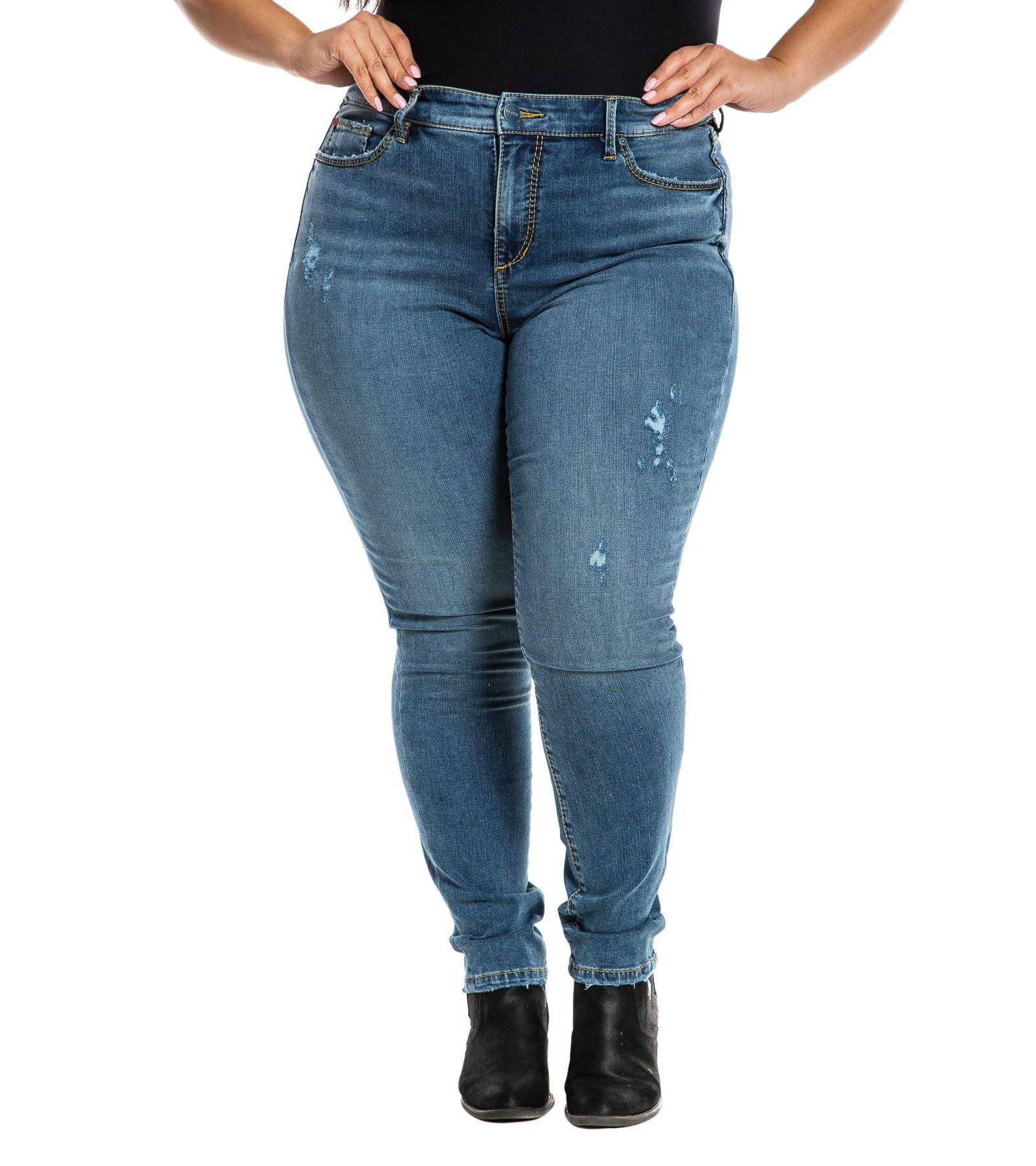 Slink Jeans Women's High Rise Skinny Jeans