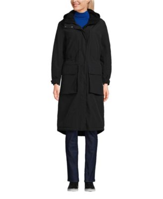 Lands' End женское длинное водонепроницаемое утепленное зимнее пальто Squall для высоких