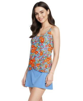 Blue springside floral