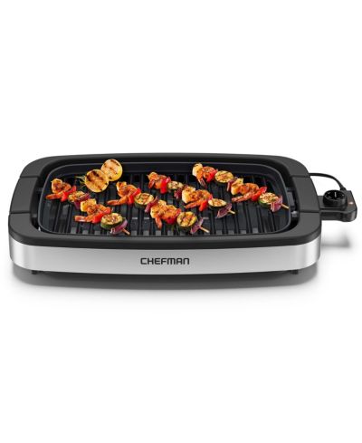 Электрический гриль Chefman Smokeless Indoor Electric Grill с контролем температуры