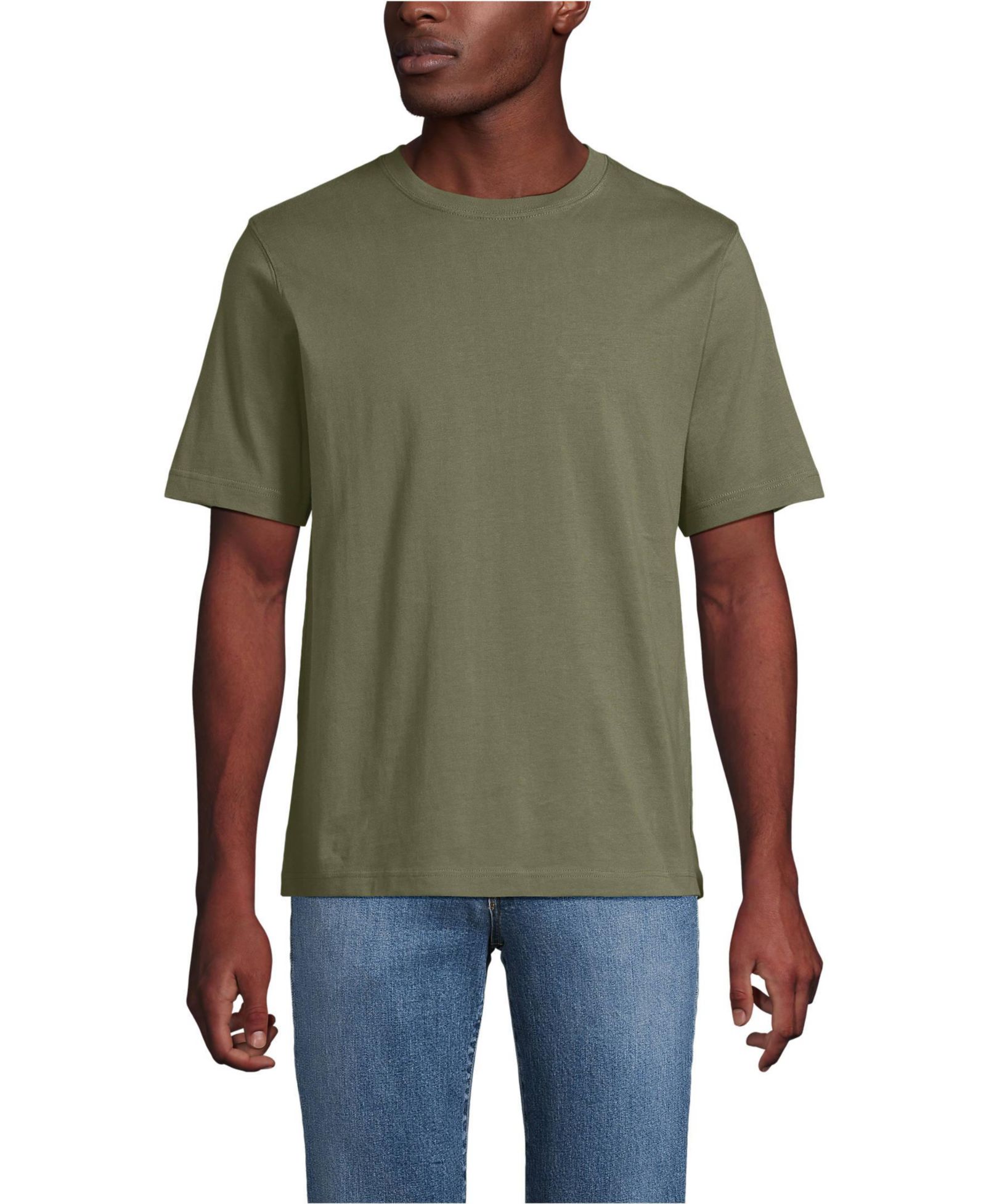 Lands' End Men's Super-T Short Sleeve T-Shirt