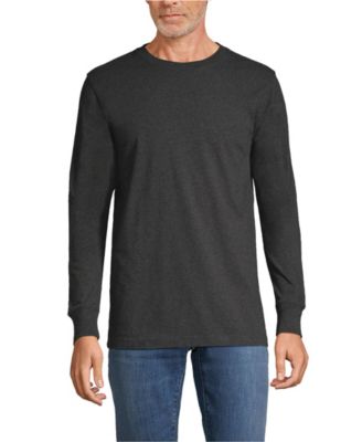 Lands' End Мужская длинная футболка Tall Super-T