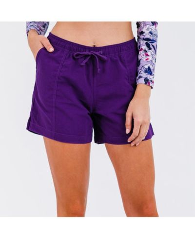 Женские плавательные шорты Calypsa Plus Size Chlorine Resistant 4" Board Shorts