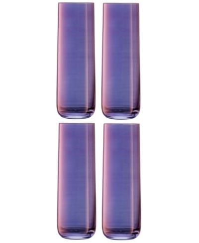 LSA International Aurora Highball Glasses, Set of 4