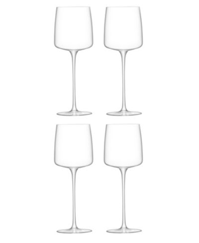 LSA International Бокалы для белого вина Metropolitan White, Set of 4