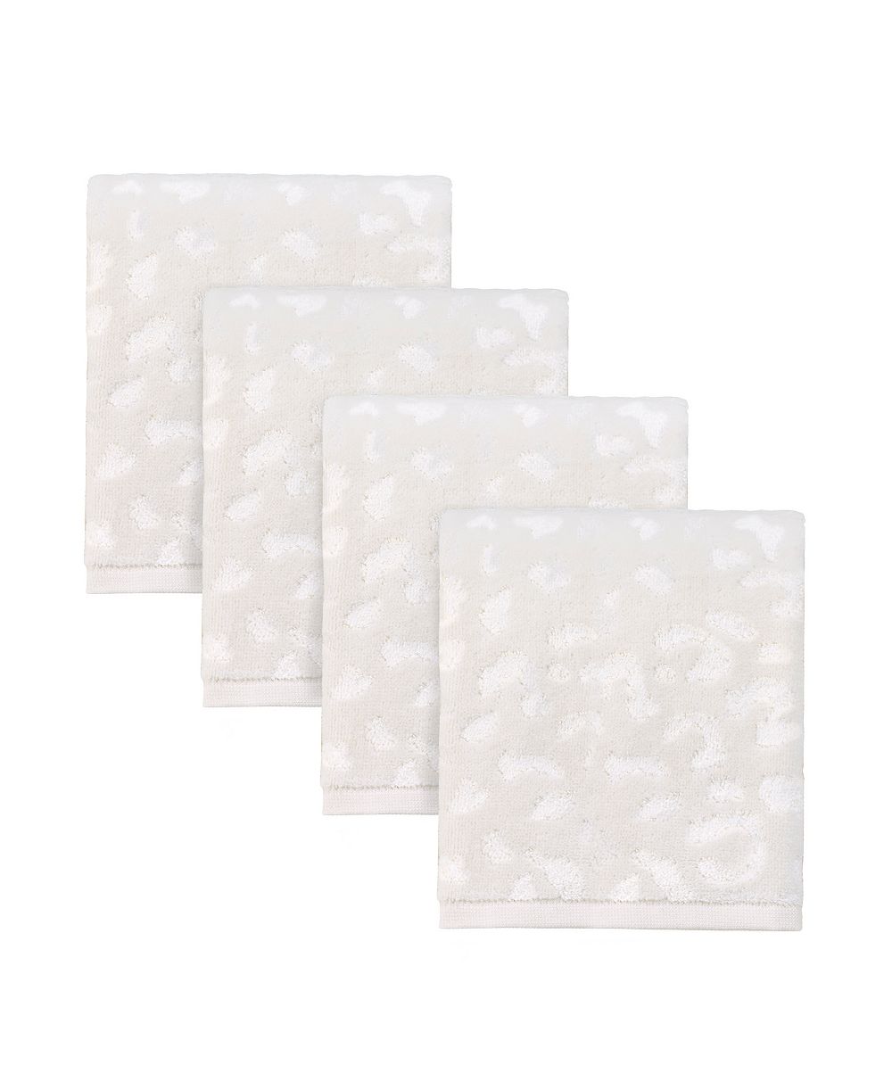 Nicole Miller Celina 4-Pc. Washcloths, 13" x 13"