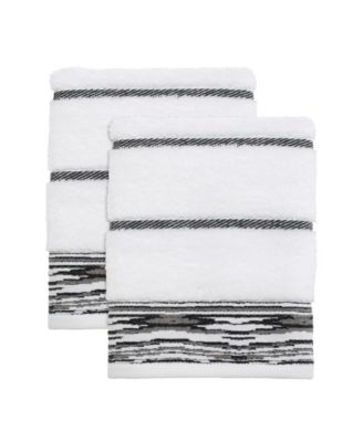 Nicole Miller Sydney 2-Pc. Hand Towel Set, 16" x 28"