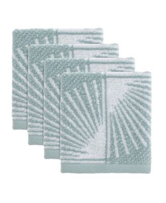 Nicole Miller Kendall 4-Pc. Washcloths, 13"x13"