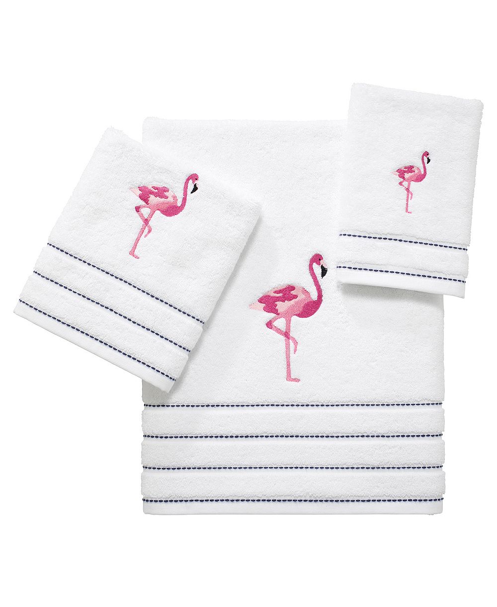 Набор полотенец Izod Flamingo Ticking Stripe 3-Pc.