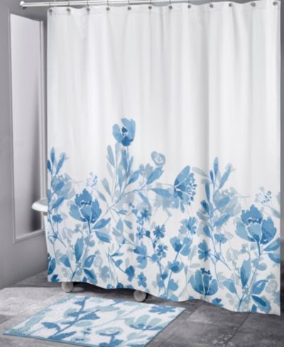 Izod цветочная занавеска для душа Mystic, 72" x 72"