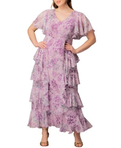 Kiyonna вечернее платье Tour de Flounce Plus Size