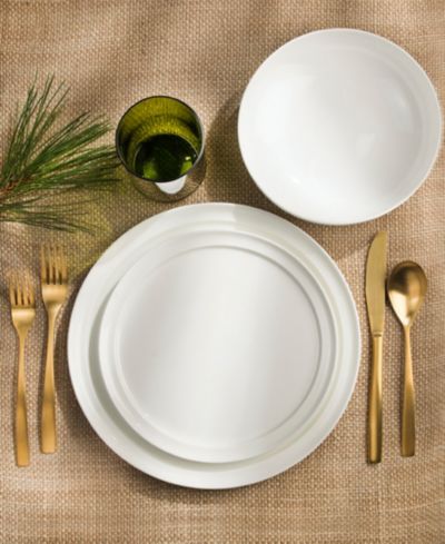 Euro Ceramica Lafayette Street 12 Pc. Dinnerware Set, Service for 4