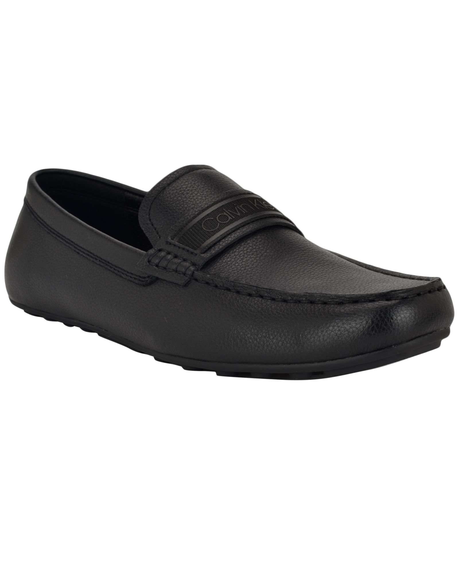 Calvin Klein Men's Oliver Logo Gross Grain Loafers
